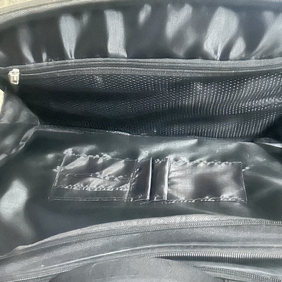 Classic Black Men's Soft Carry On Rolling Business Briefcase - Picture 9 of 9